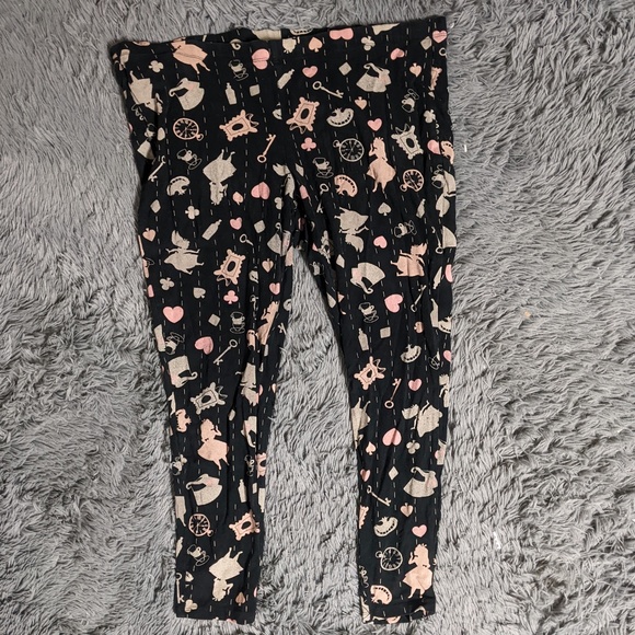 Alice in Wonderland Leggings - Picture 1 of 3